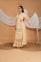 Spring Summer Maxi Dress - Black