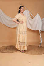Spring Summer Maxi Dress - Black
