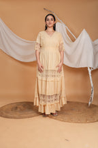 Spring Summer Maxi Dress - Black