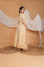Spring Summer Maxi Dress - Beige