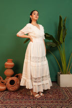 Spring Summer Maxi Dress - Black
