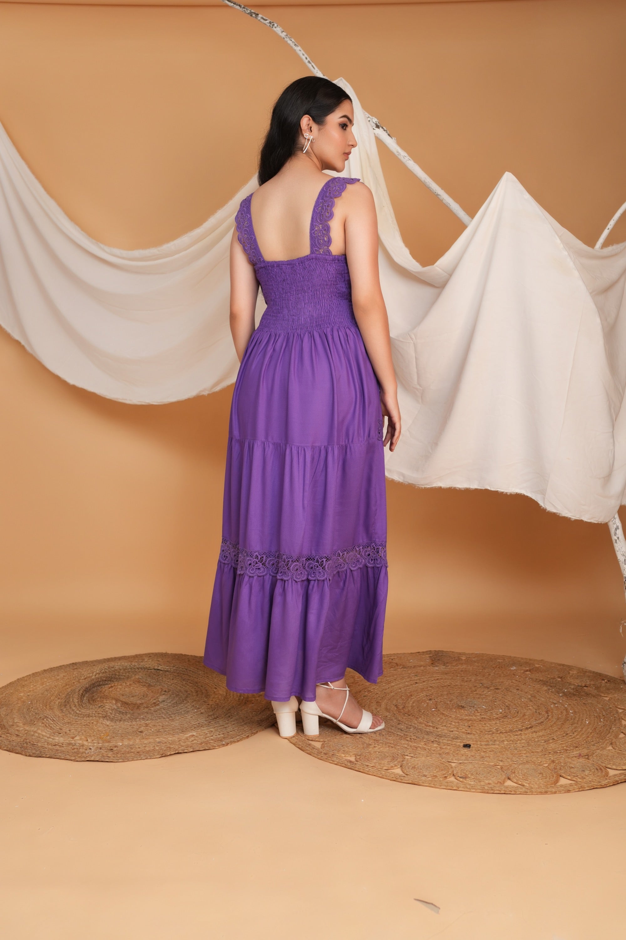 Resort Maxi Dress - Lavender
