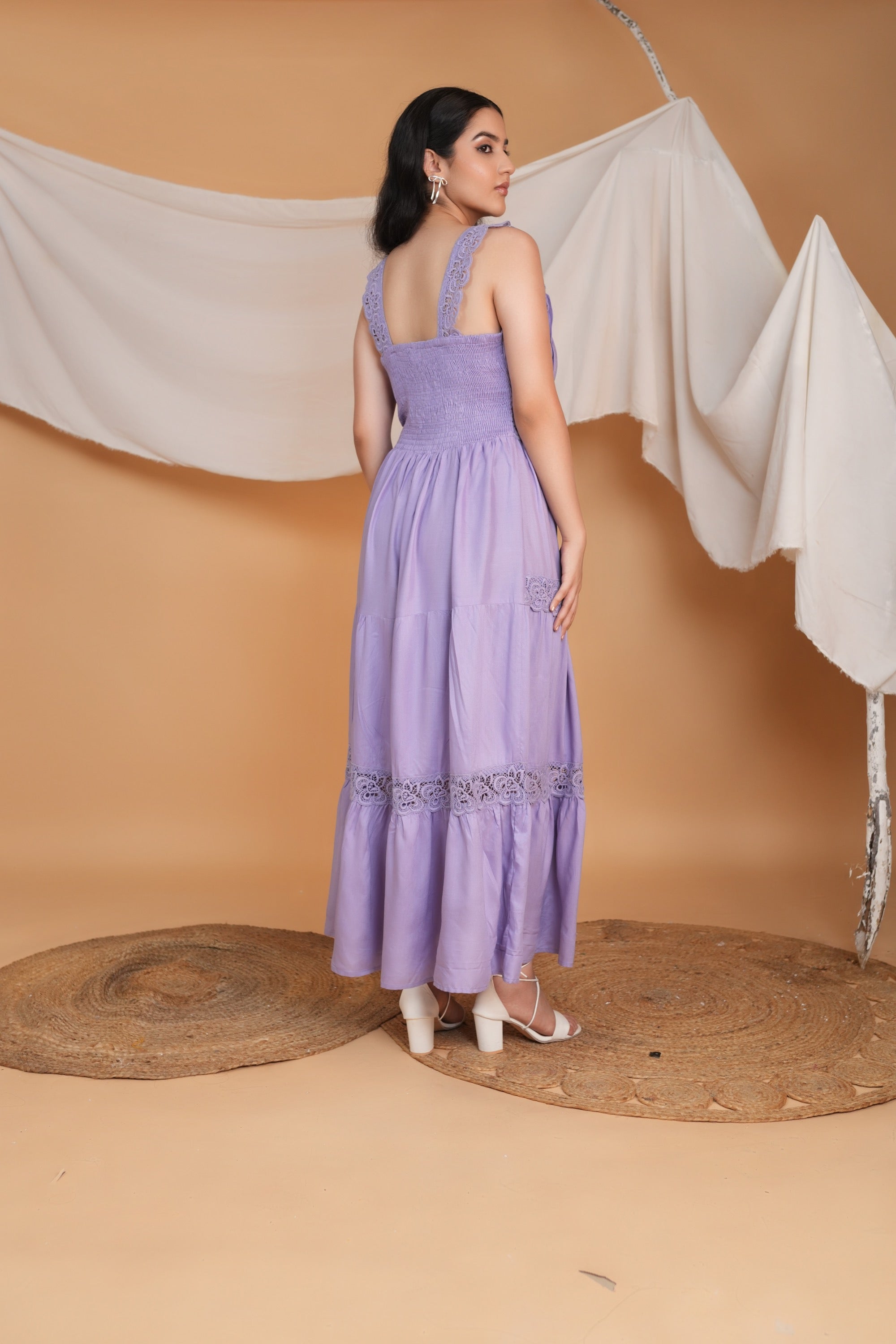 Resort Maxi Dress - Lavender