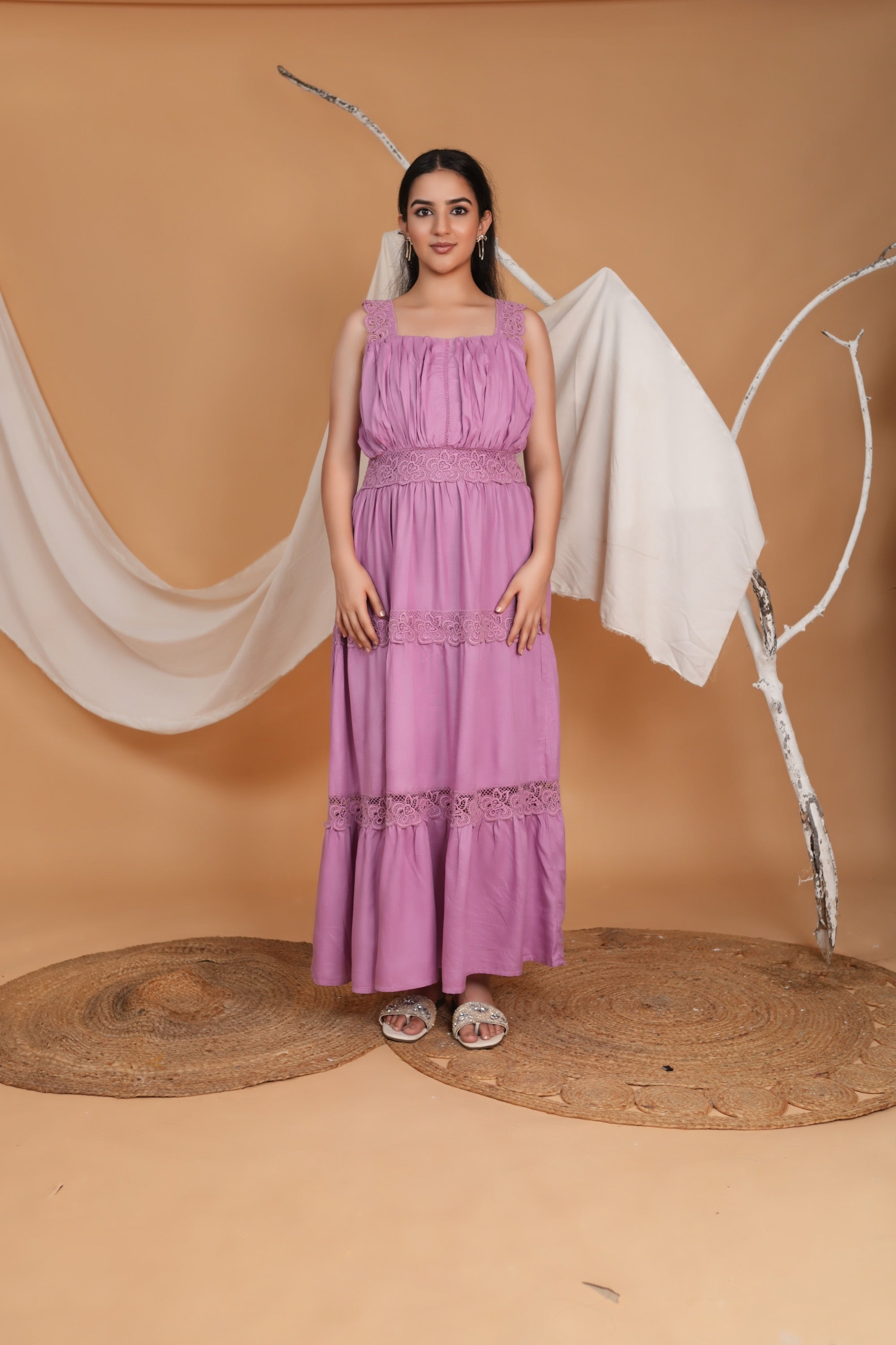 Resort Maxi Dress - Lavender