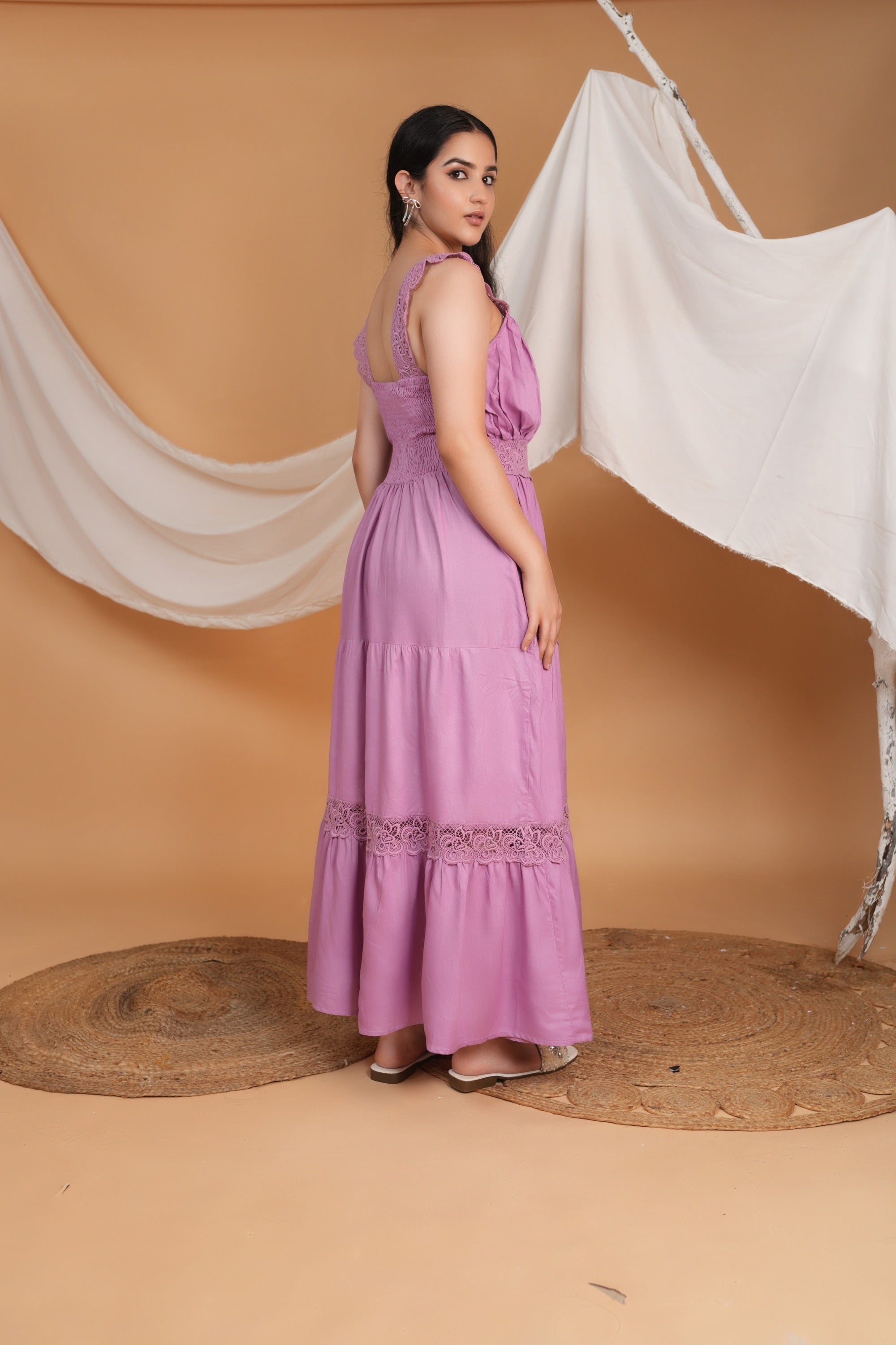 Resort Maxi Dress - Lavender