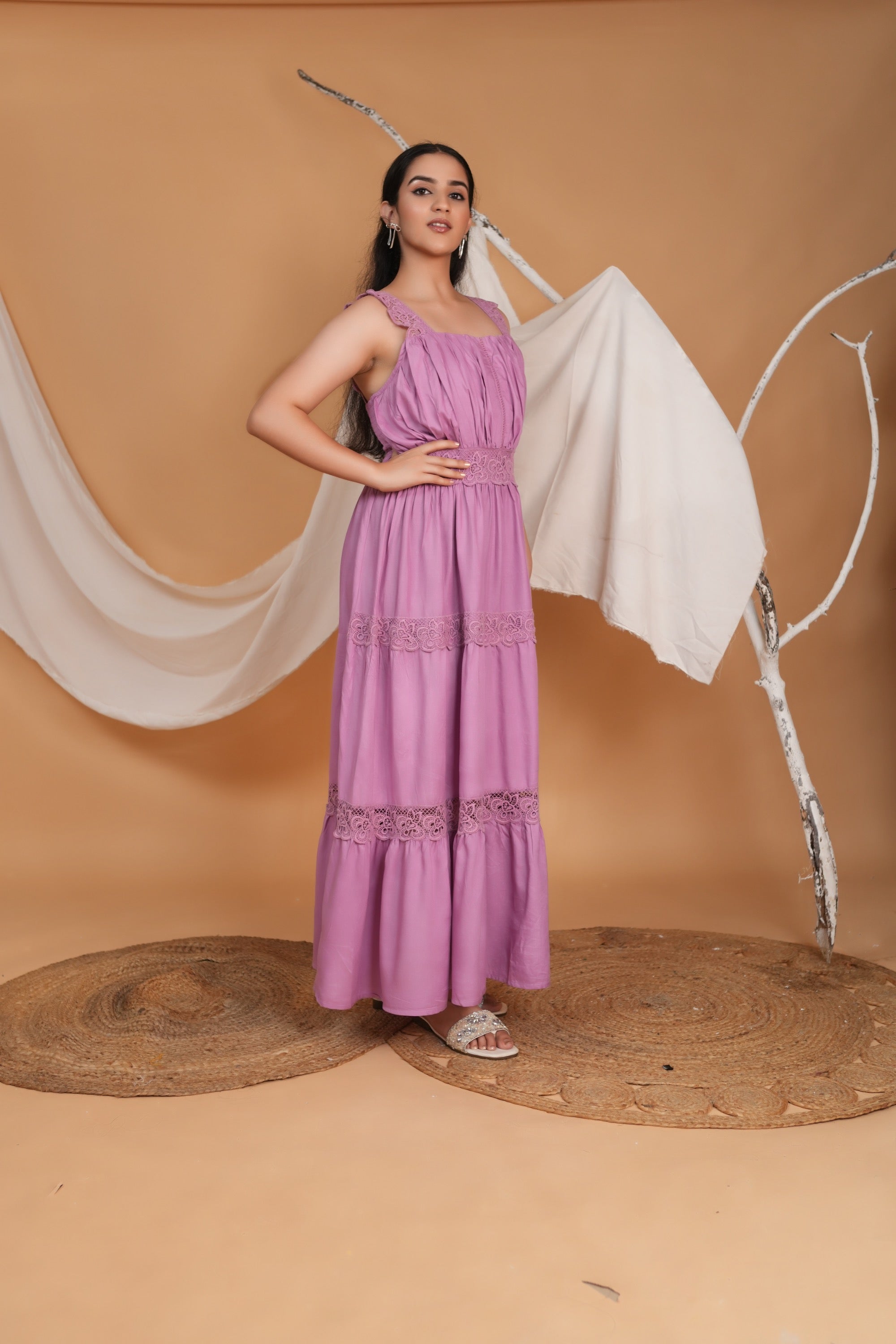 Resort Maxi Dress - Lavender