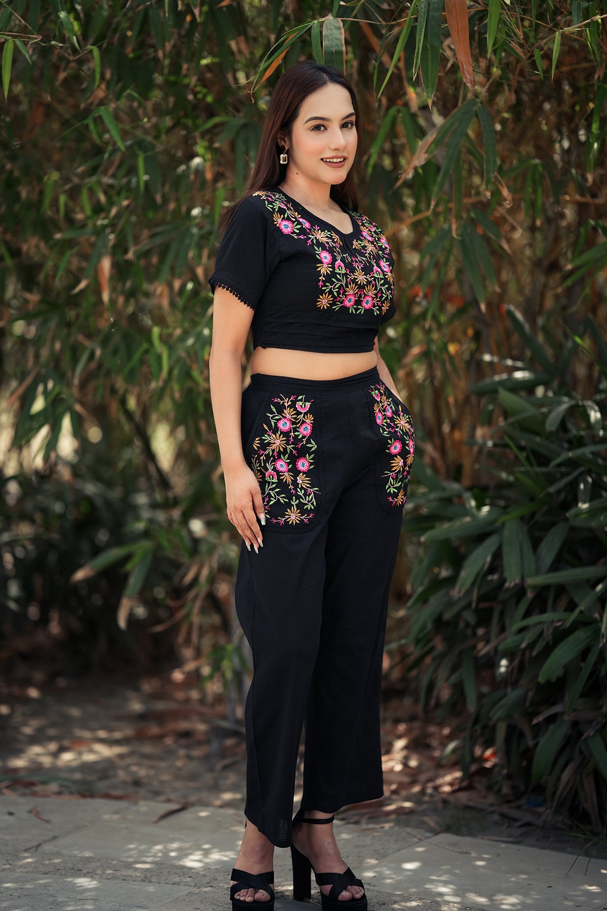 Embroidered Co-Ord Set