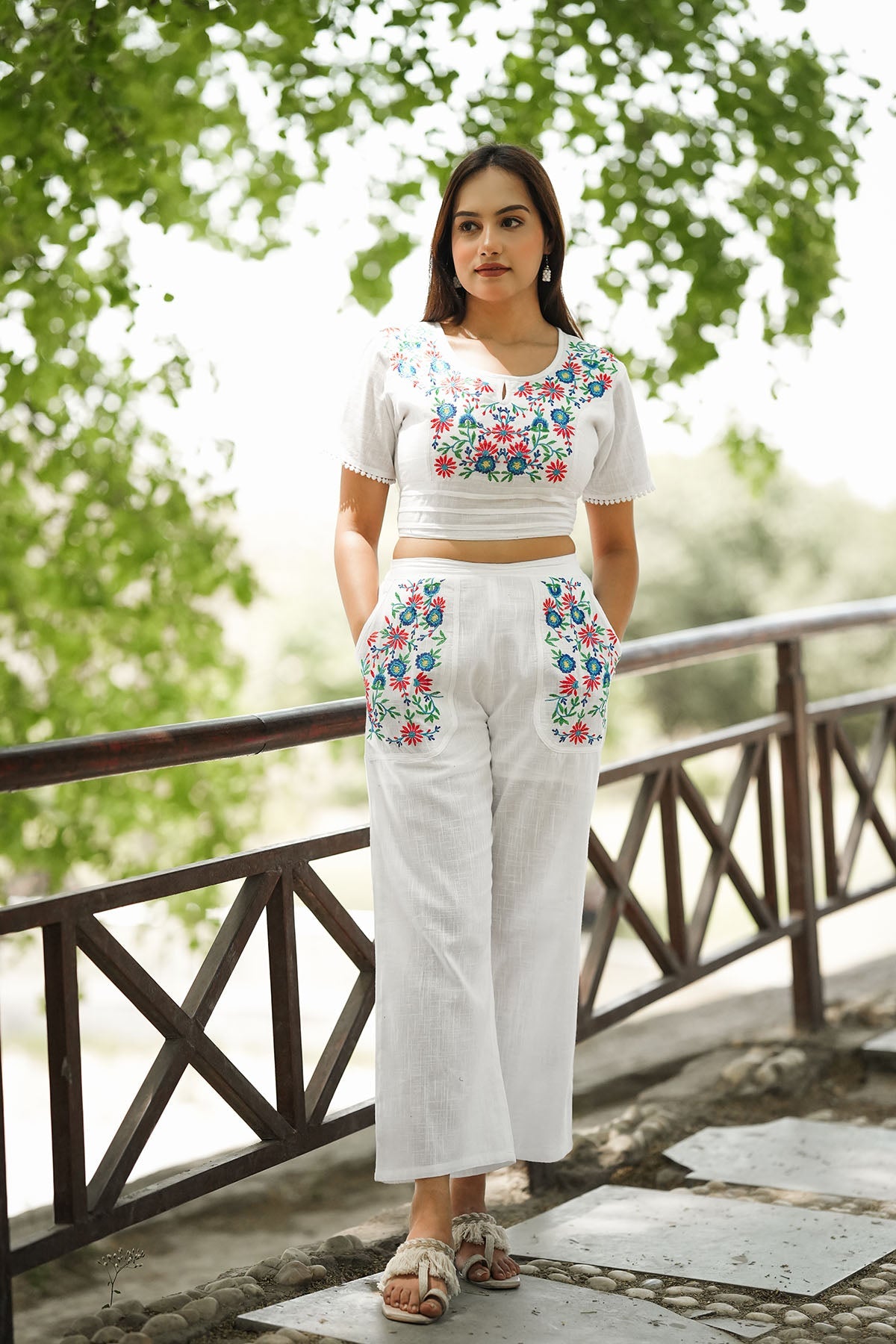 Embroidered Co-Ord Set