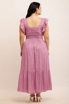 Spring Summer Maxi dress (PURPLE)
