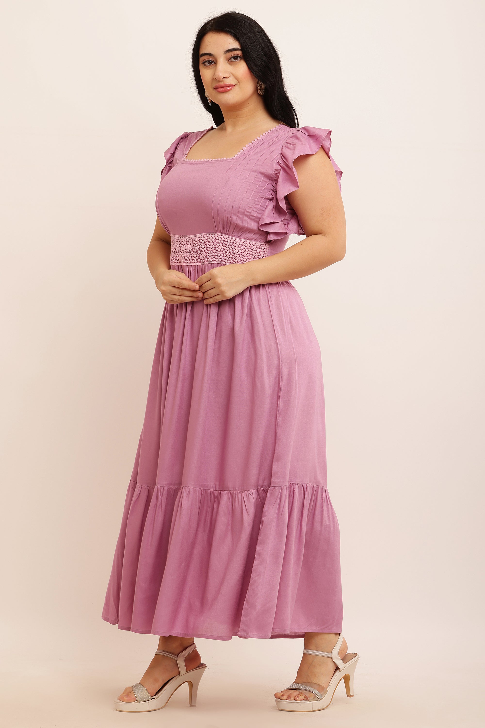 Spring Summer Maxi dress (PURPLE)