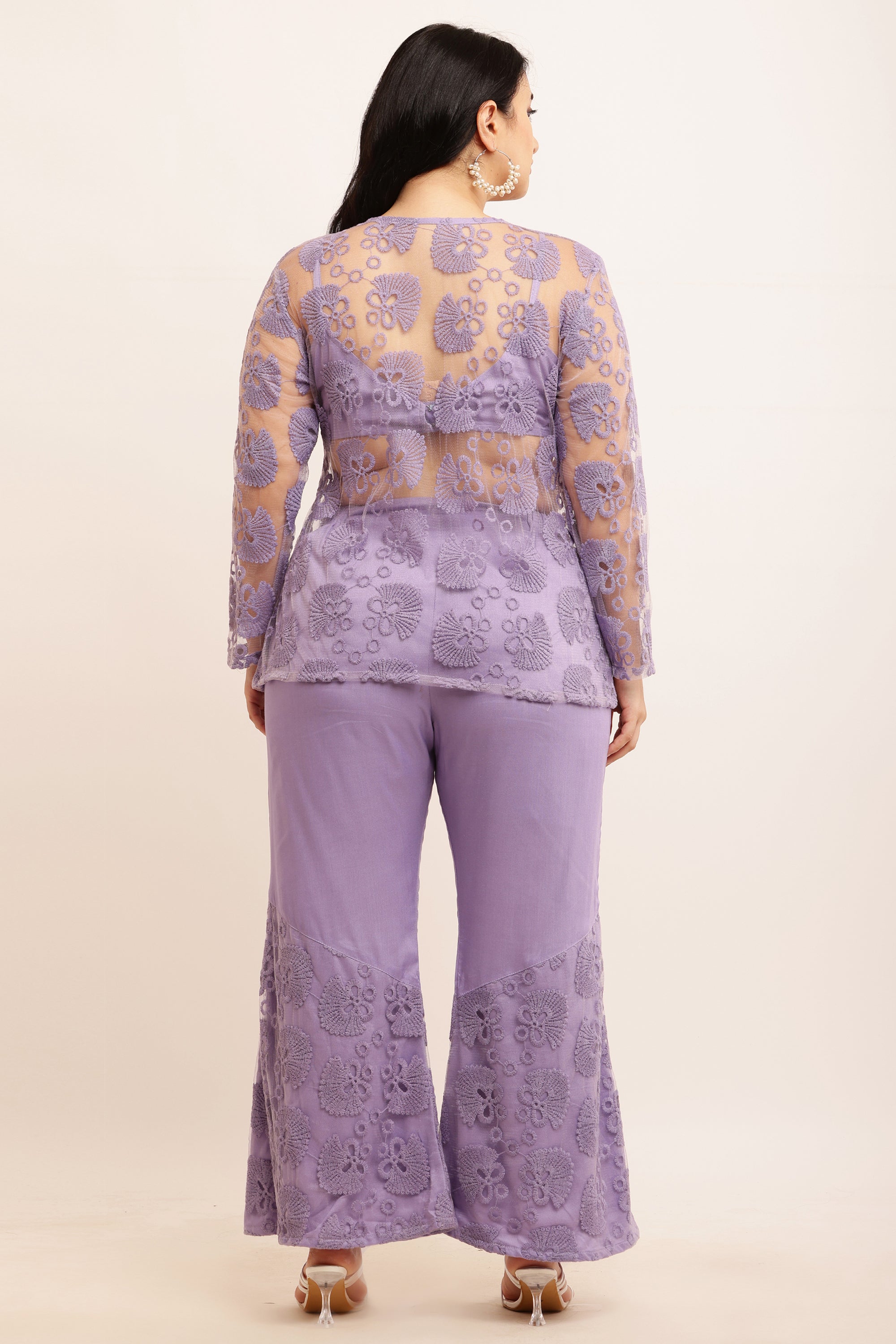 Floral Jacket Co-ord Set (LIME YELLOW) (Copy)