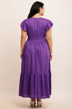 Spring Summer Midi Dress ( LIME YELLOW)