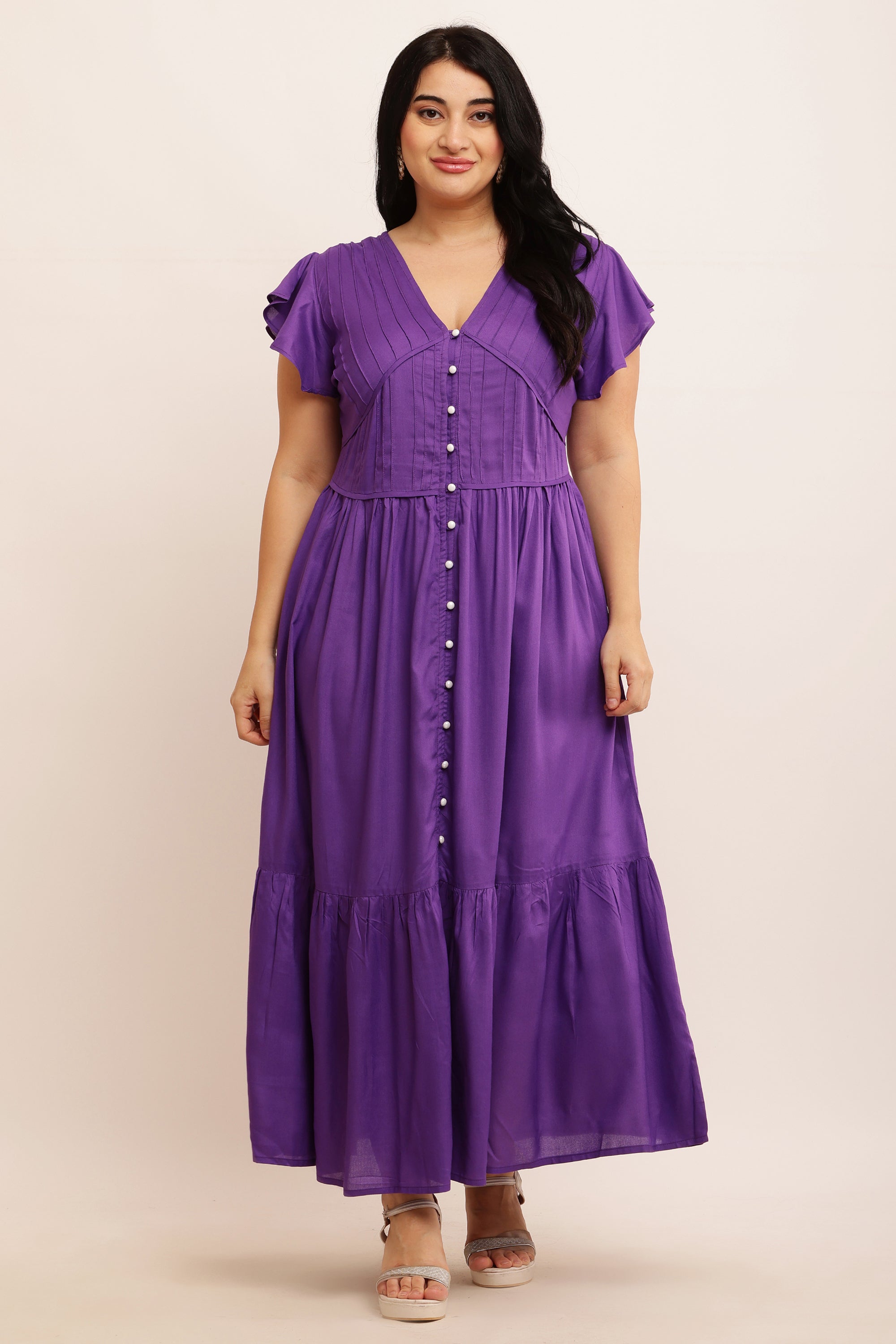 Spring Summer Midi Dress ( LIME YELLOW)