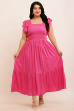 Spring Summer Maxi dress (PURPLE)