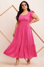 Spring Summer Maxi dress (PURPLE)