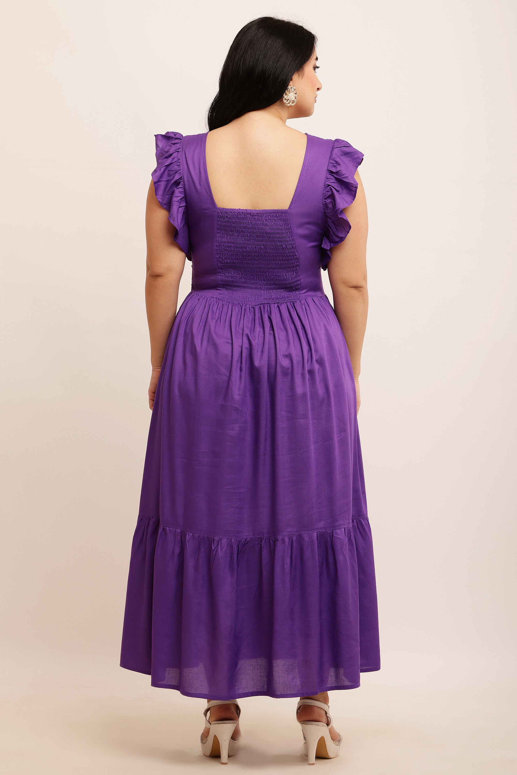 Spring Summer Maxi dress (PURPLE)