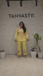 Jaipuri Thread Embroidered Shirt with Pants