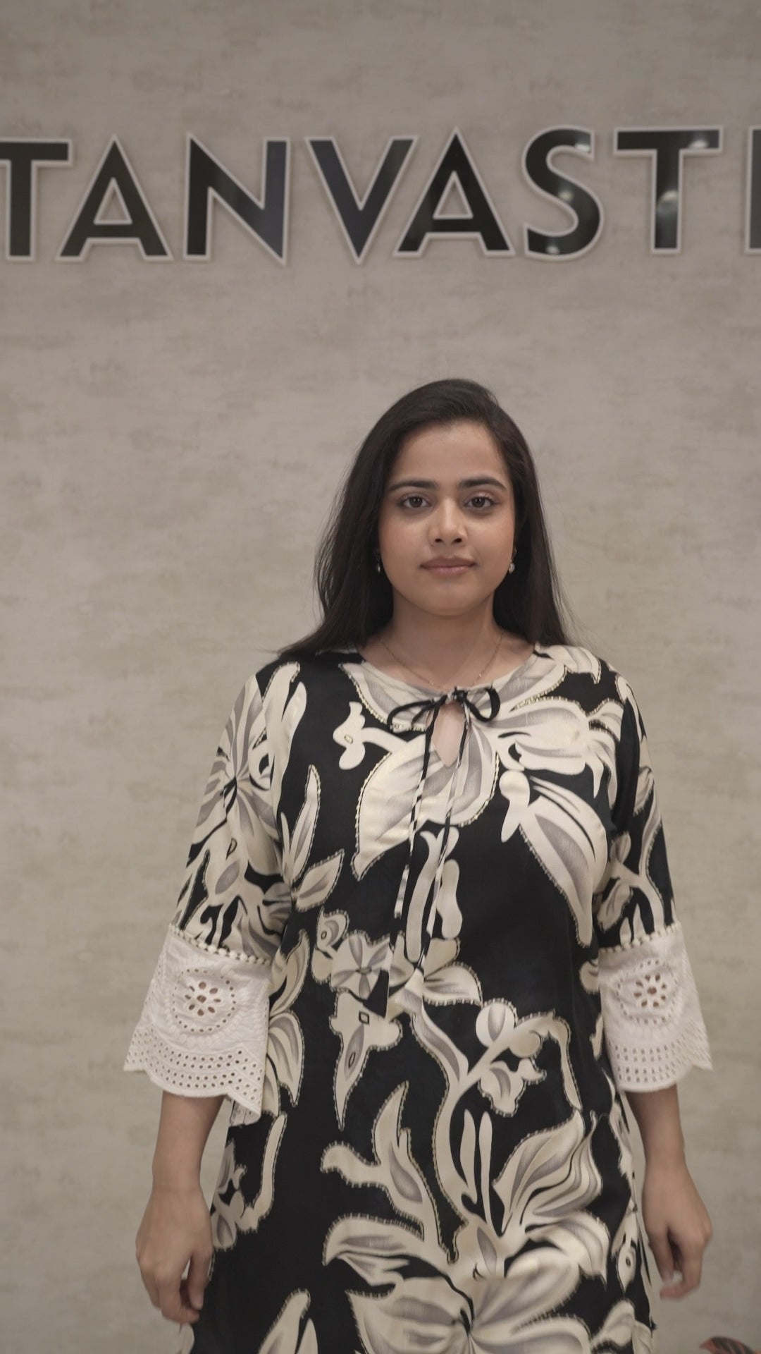 Rayon Foil Printed Kurta with Pants